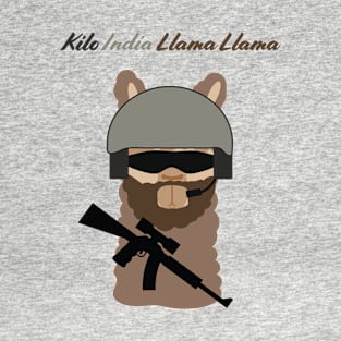 Spec Op Llama - Kilo India Llama Llama T-Shirt